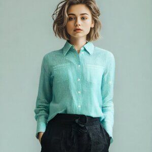 Lauren Ralph Lauren Jeans Co. Striped Blouse